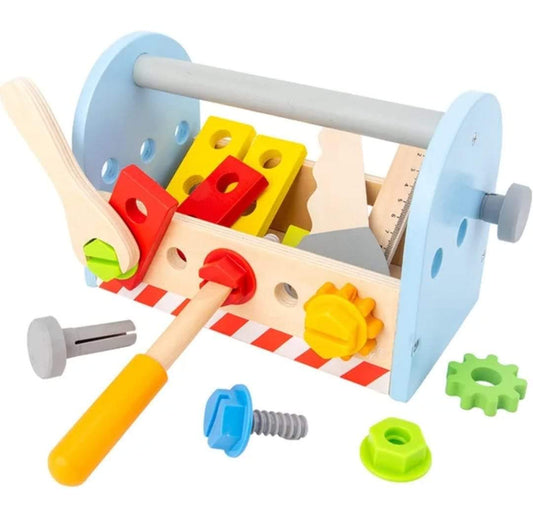 Wooden Tool box (ages 3+)